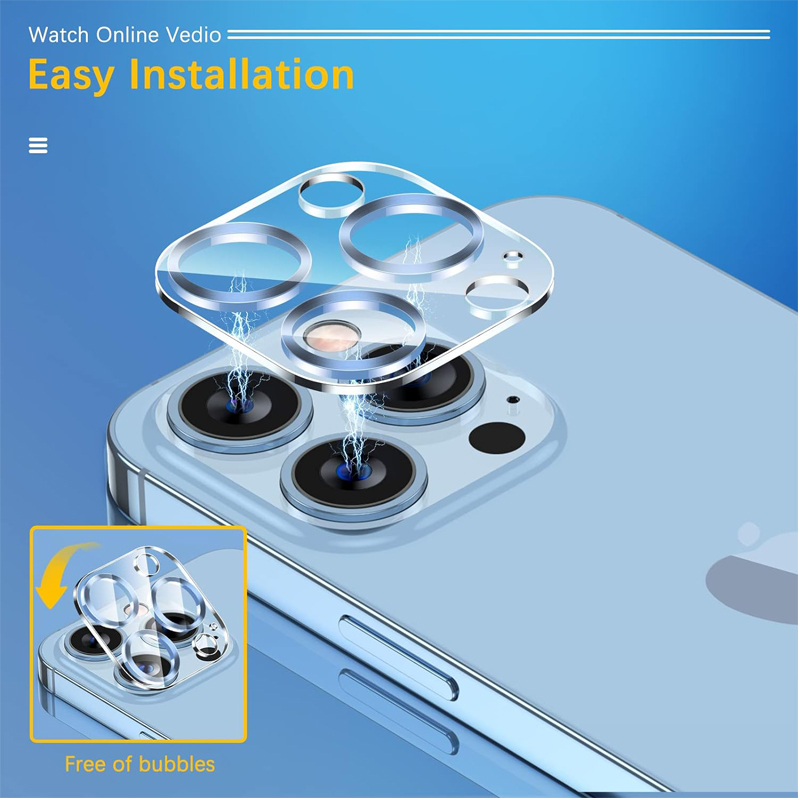 Protector de cámara para iPhone 17 16 15 pro max 12 13 14 pro lentes iphone 15 pro cristal camara iphone 16 funda de lente iphone 14 pro max protector camara iphone15 pro protector lente iphone 15 accesorios
