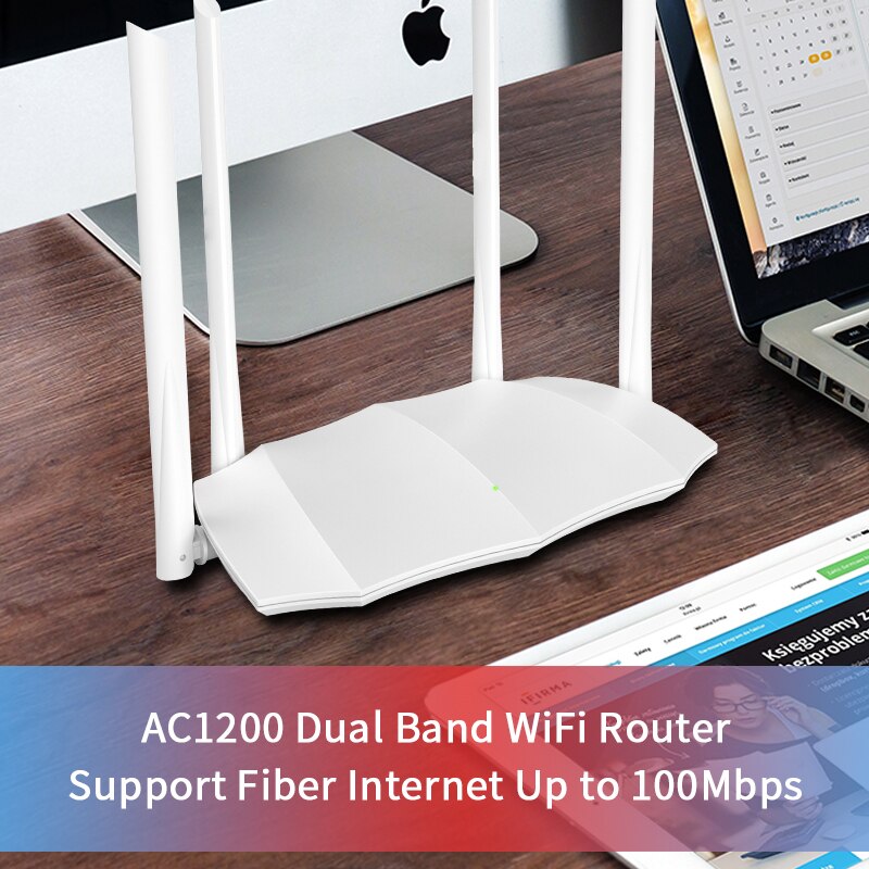 Glvision glc 5 ac1200 draadloze wifi-router met 2.4 /5.8 -antenne met hoge versterking, thuisdekking, dualband wifi-repeater, eenvoudige installatie