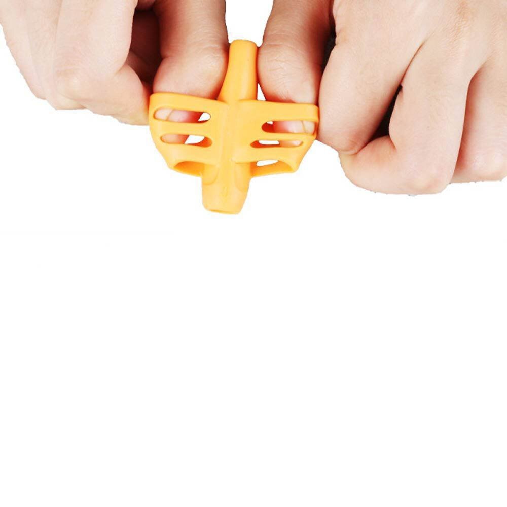 3 pcs/Lot Children Pencil Holder Pen Writing Aid Grip Posture Correction Tools Silicone Hand Writing Gripper