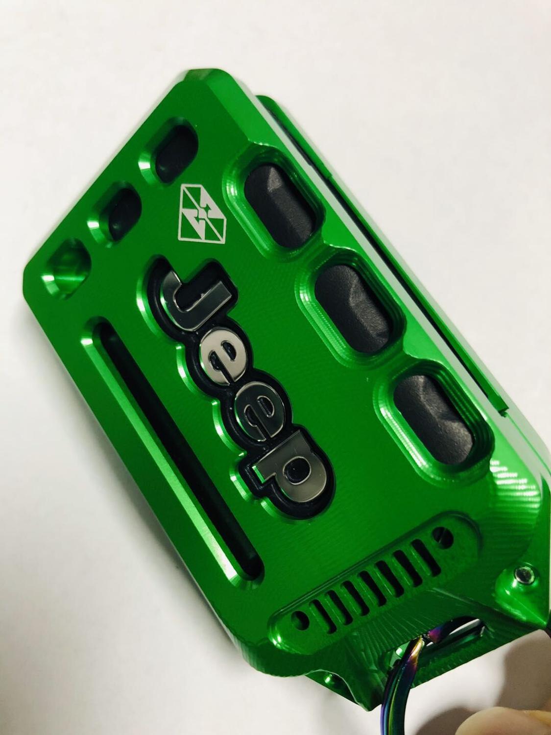 Lantsun para Jeep JL para wrangler + Lantsun JL1182 caso clave lantsun: green