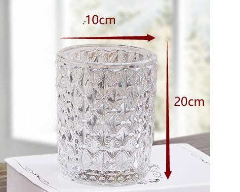 Extravagant Elanden Goud Hoofd Glas Kaars Pot Snoep Pot Thuis Kamer Thee Ornament Decoratie Originaliteit Golden Cover Mason Jar: Does not include lid