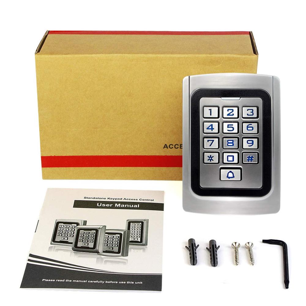 Lpsecurity säänkestävä erillinen 125 khz rfid -lukija ja näppäimistö pin -koodi oven portin lukituksen avaaja