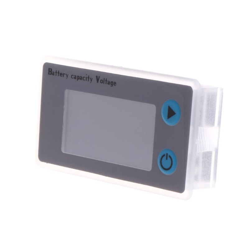 Display LCD Voltmetro Per Batteria, Universale 12V-48V, Impermeabile, Con Retroilluminazione Verde, Per Batterie Al Piombo