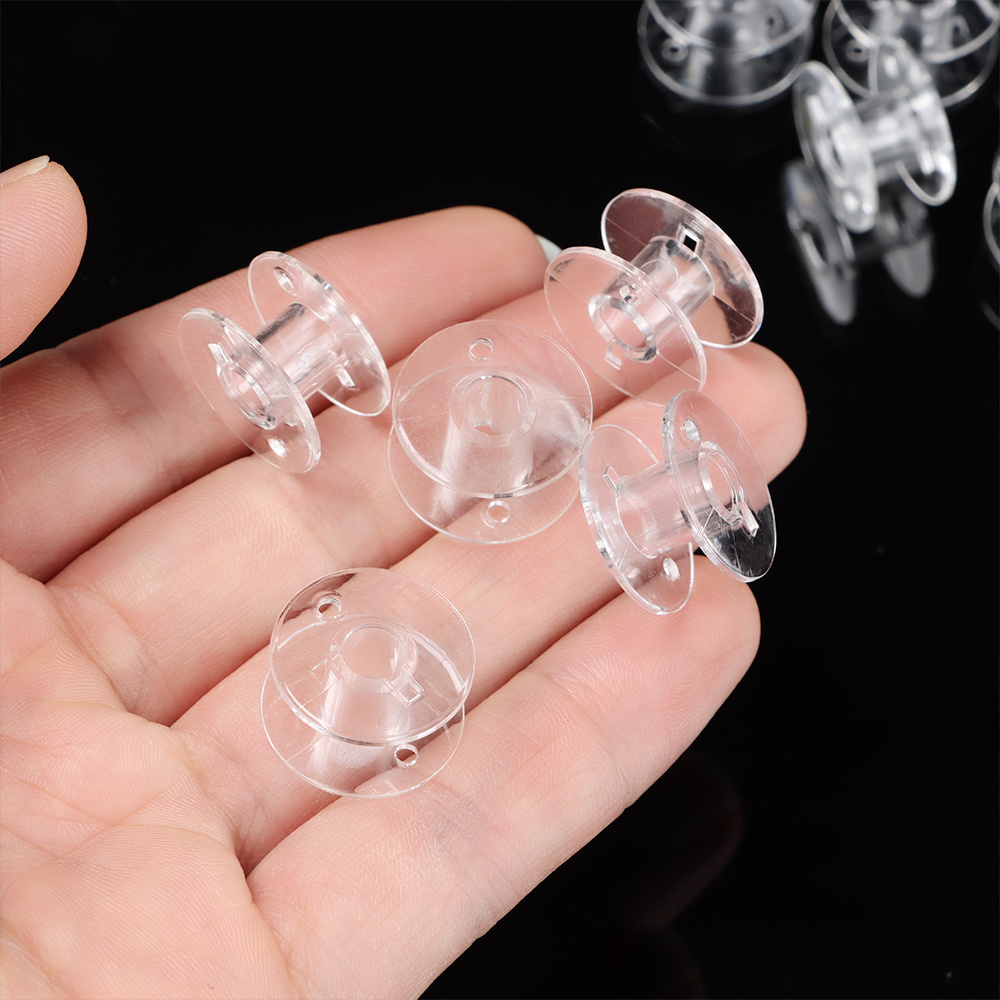 25/36 Grid Bobbins Sewing Machine Spools Clear Plastic Thread Bobbin Storage Case Box For Home Sewing Craft Tools Accessories