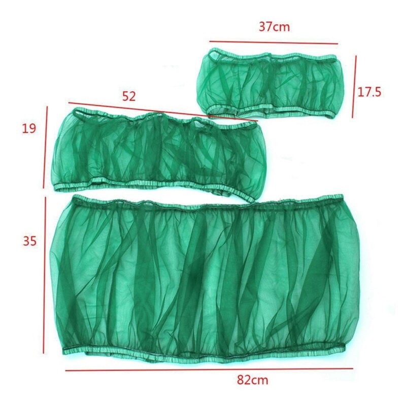 3 farver blødt luftigt stof mesh fuglbur dæksel skal nederdel frøfanger vagt let rengøring af reder