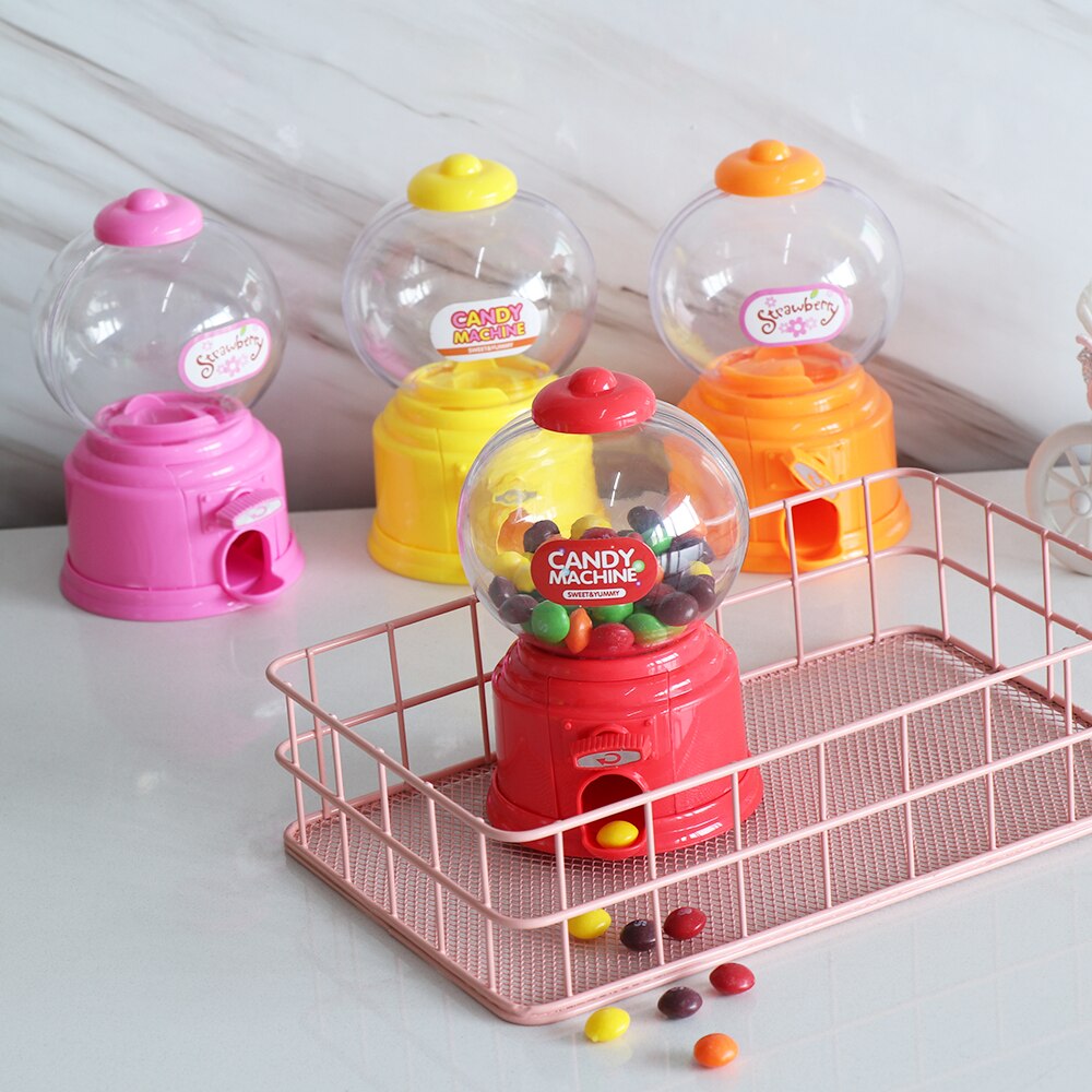 1PC Mini Cute Baby Toys Candy Machine Dispenser Vending Machine Coin Box for Baby Kids Toy