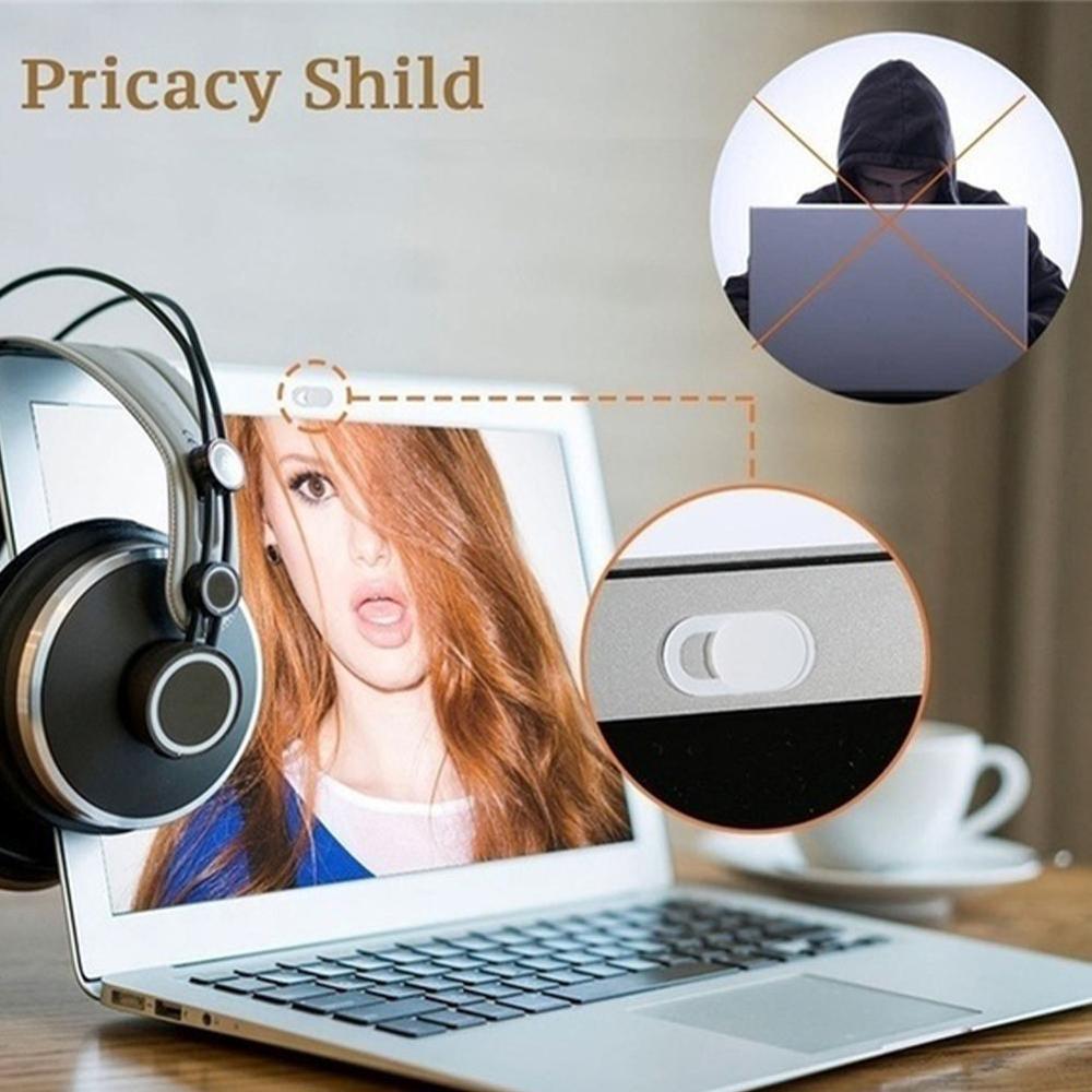 3PCS Laptop Camera Cover Slider telefono cellulare anteriore in metallo per iPad Privacy Tablet protezione dell&#39;obiettivo copertura dell&#39;otturatore adesivo Webc H1B1