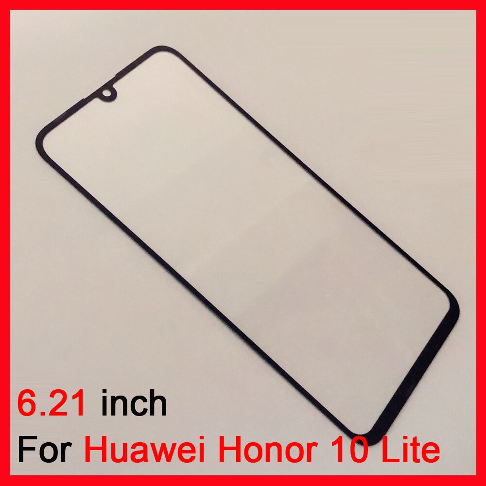 Front Panel Glass For Huawei Honor 10 Lite 10Lite 6.21" inch Front Outer Glass Touch Screen Panel Replacement NO LCD Digitizer: Default Title