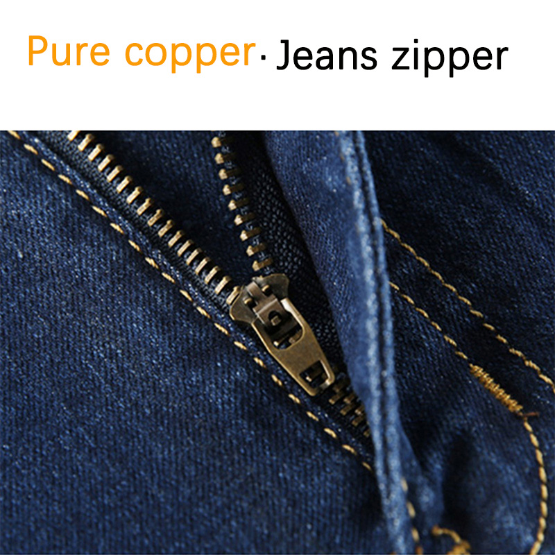 5 pièces 4 # Jeans fermeture éclair laiton métal fermeture autobloquante fermeture noir bleu 10/13/15/18cm tailleur bricolage vêtements sac couture Accessori