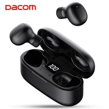 Dacom Originele U7 Tws Echte Draadloze Oordopjes Hoofdtelefoon Auriculares Bluetooth 5.0 Hoofdtelefoon Oortelefoon Met Led Display Voor Telefoon