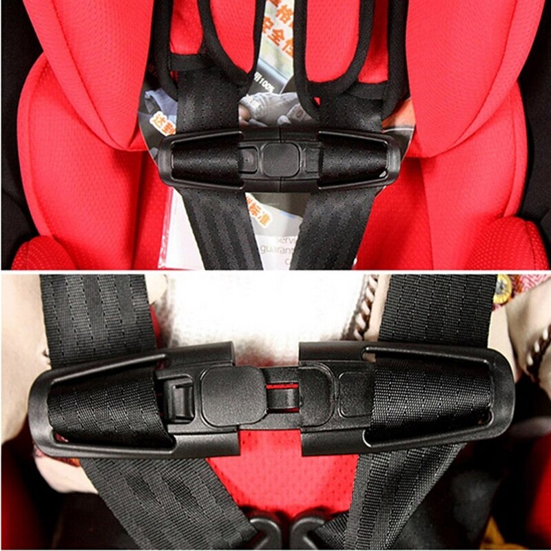 Auto Baby Veiligheid Seat Riem Riem Harnas Borst Kind Clip Veilig Gesp 1Pc Nylon 2-3Y,19-24M,10-12M,13-18M 14.5*4Cm