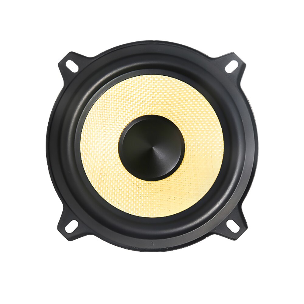Aiyima 1 個 5 インチ車ミッドレンジ低音スピーカードライバ 4ohm 35 ワットウーファースピーカーホームシアタースピーカー同軸自動ホーン Grandado