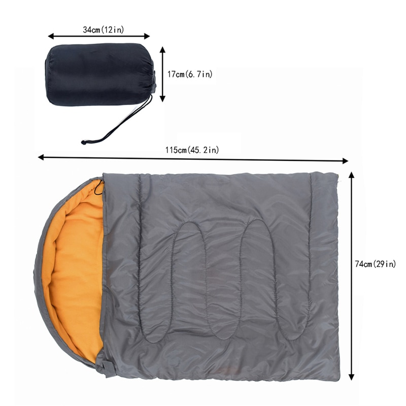 Saco de dormir para perros pequeños y grandes, estera de cama para acampar al aire libre, manta suave, cojín de tejido polar, colchón con bolsa de almacenamiento