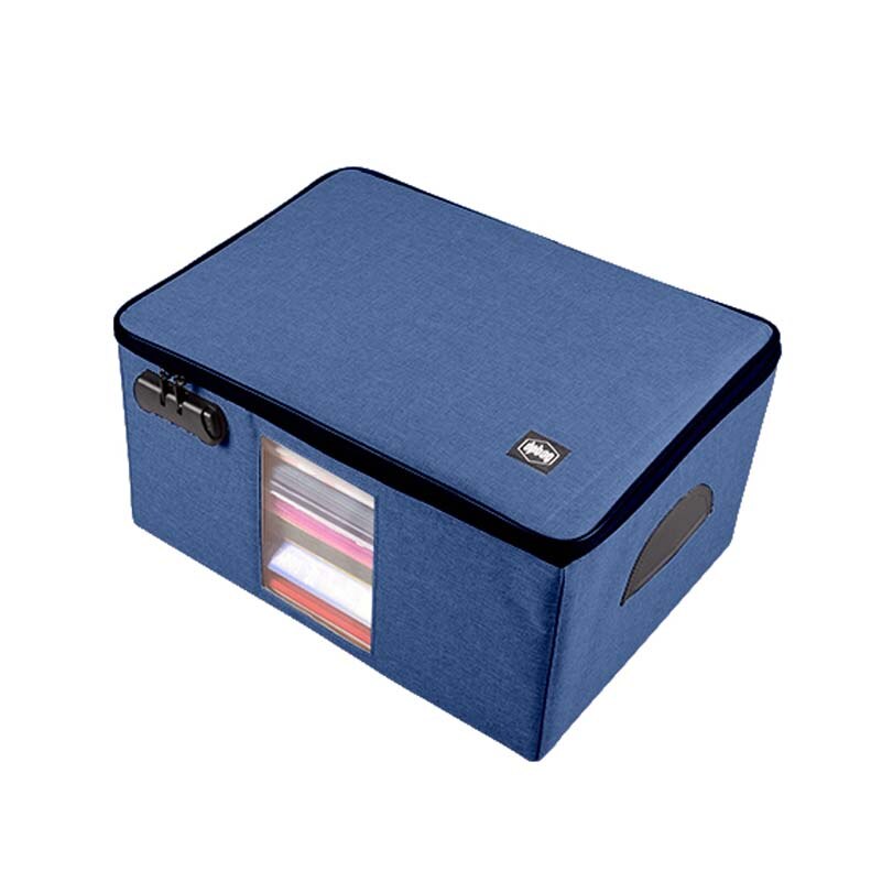 Hard Foldable Detachable Document Storage Bag Box Multifunction File Box Bag Large Capacity Document Orgnizer