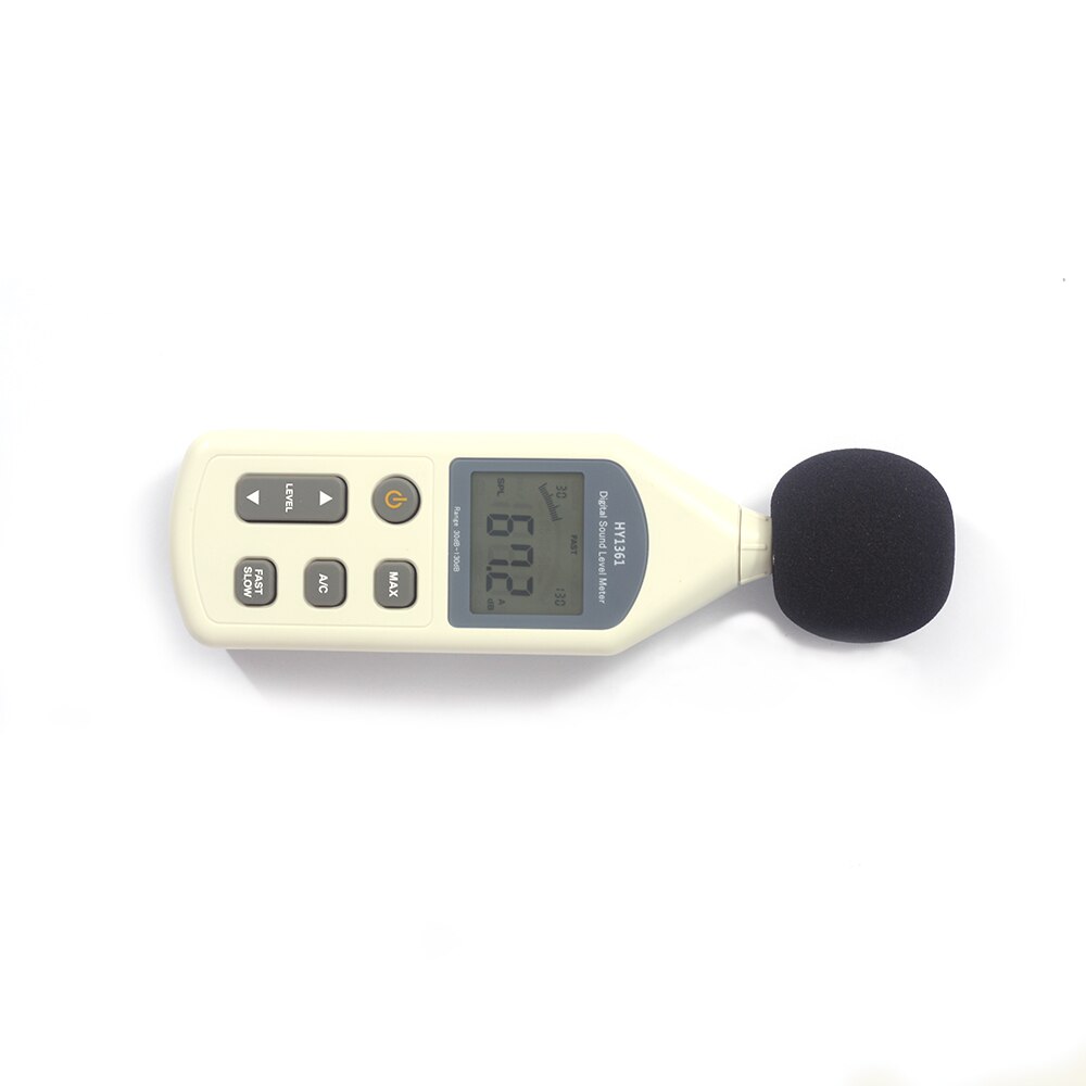 Digital sound level meter pressure tester 30-130dB noise measuring instrument decibel monitoring recorder tester