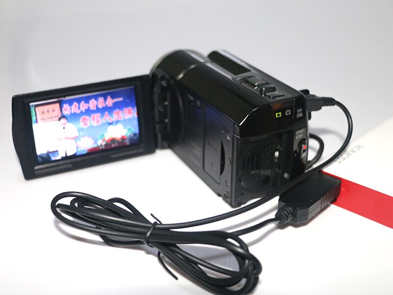 AC-L200 AC-L25A Mobile Power Bank Cavo Di Ricarica USB Per