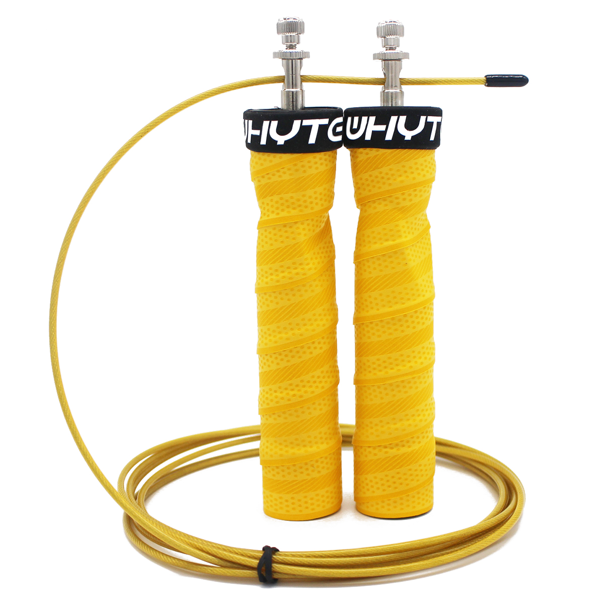 Crossfit Jump Rope Skip Snelheid & Gewogen Springtouw Fitness Touw Krachttraining: Bordeaux