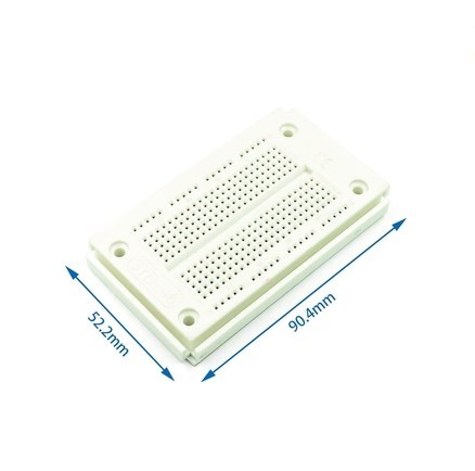 Steckbrett verbindung kabel Mini Steckbrett transparent splicable See bord Experiment bord: 52x90 transparent