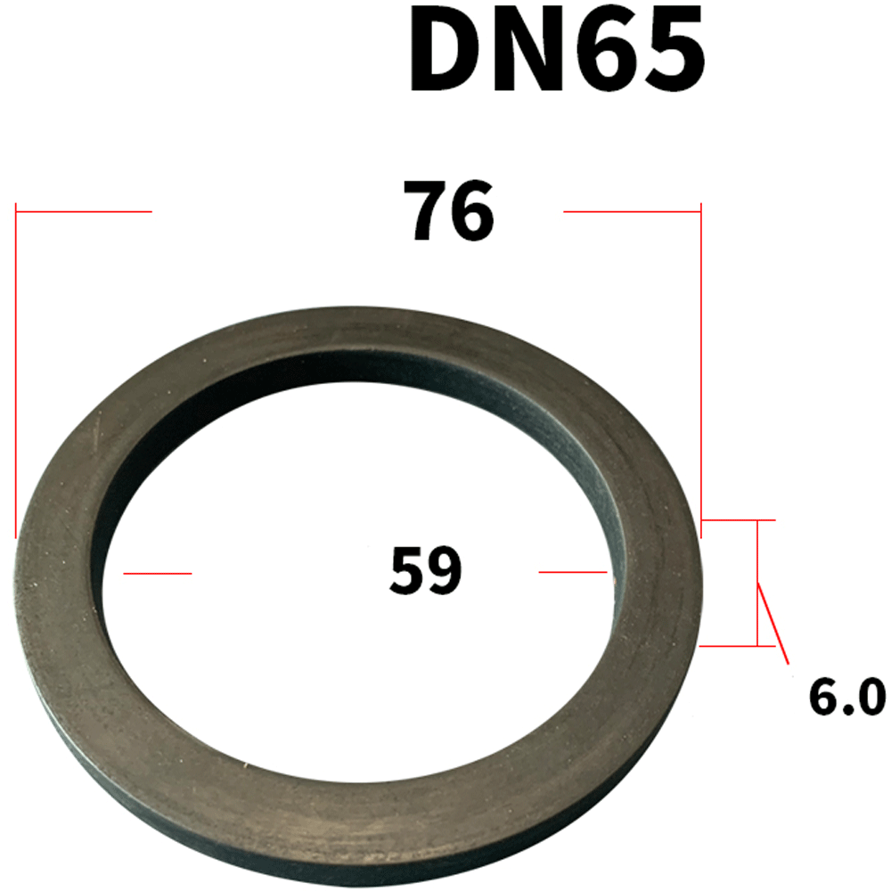 DN15/20/25-100 1/2 "3/4" 1 "2"-4 "EPDM VMQ NBR FKM guarnizioni di tenuta guarnizione del tubo flessibile per accoppiatore femmina raccordo scanalato Camlock inossidabile: marina militare Blu / DN32
