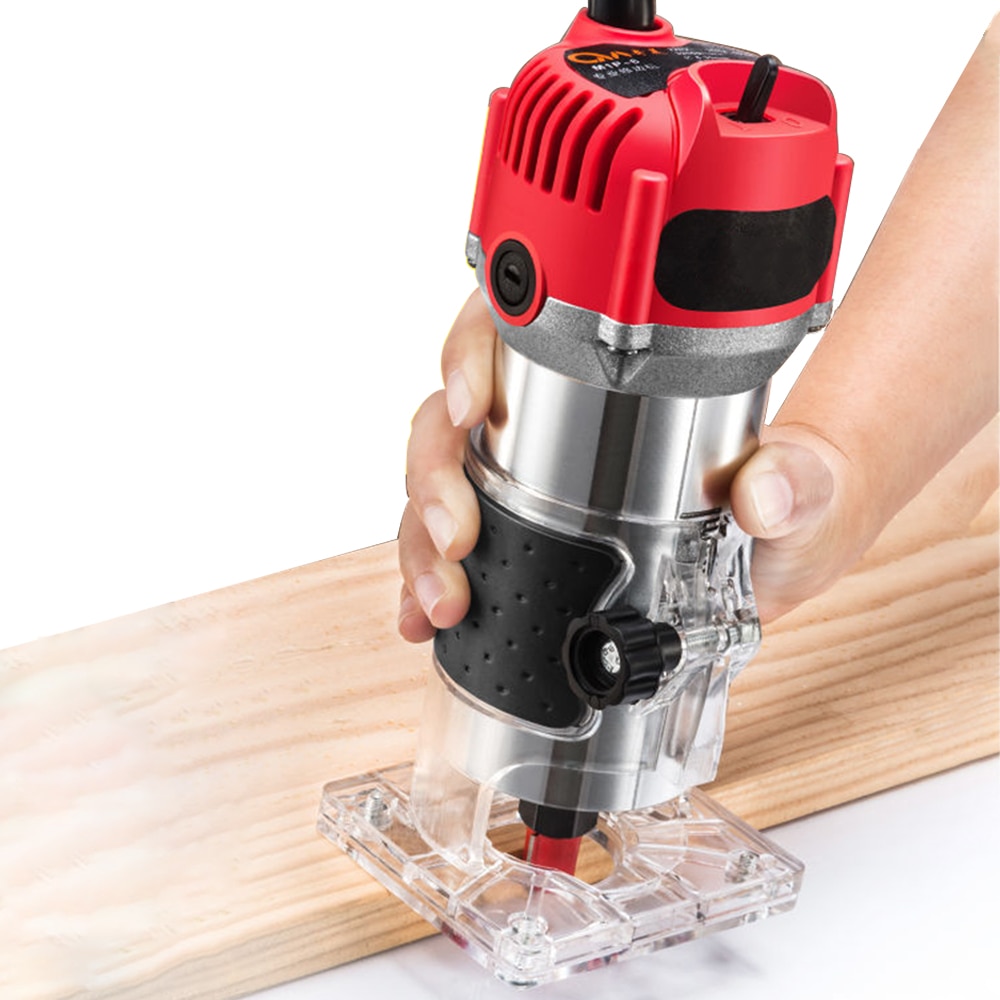 Electric Woodworking Trimming Machine Used for Grooving Perforating Cutting Various Irregular Shapes Trimming Tools