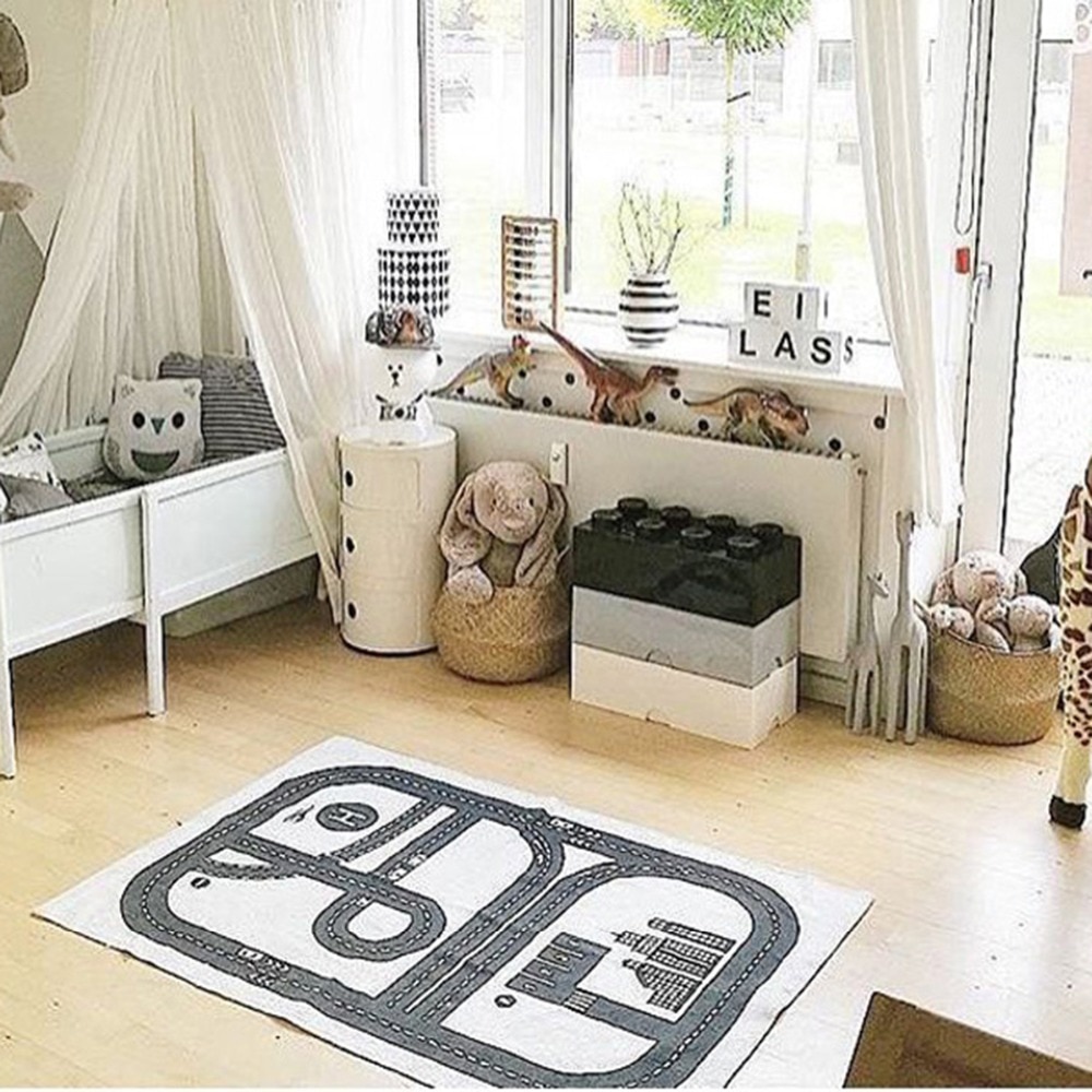 Röyhkeä vauva hopscotch kuntosali matto tapete infantil leikkimatto lapsille pelimatto koulutus urheilu ryömiä matot huopa lasten matot