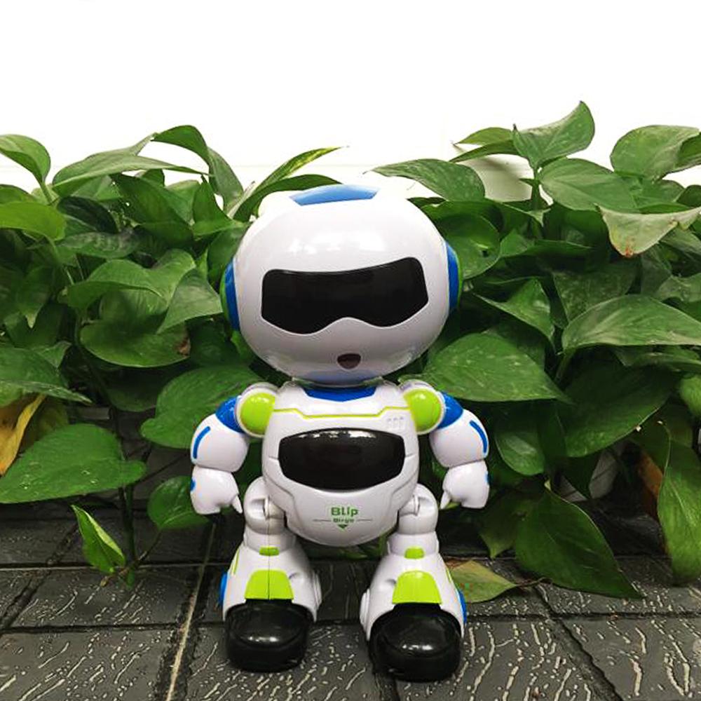 Remote Control Robot Christmas Electronic RC Learning Toddler Intelligent Action Dancing Toys Music Lights Kids Boys Girl