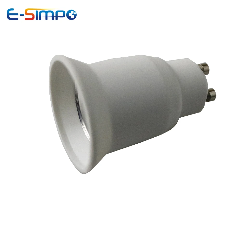 GU10 Om E27 E26 Led Lamp Base Adapter Ce Rohs Pbt Gu10 Om E27 Lamp Socket Houder Adapter Converter extender