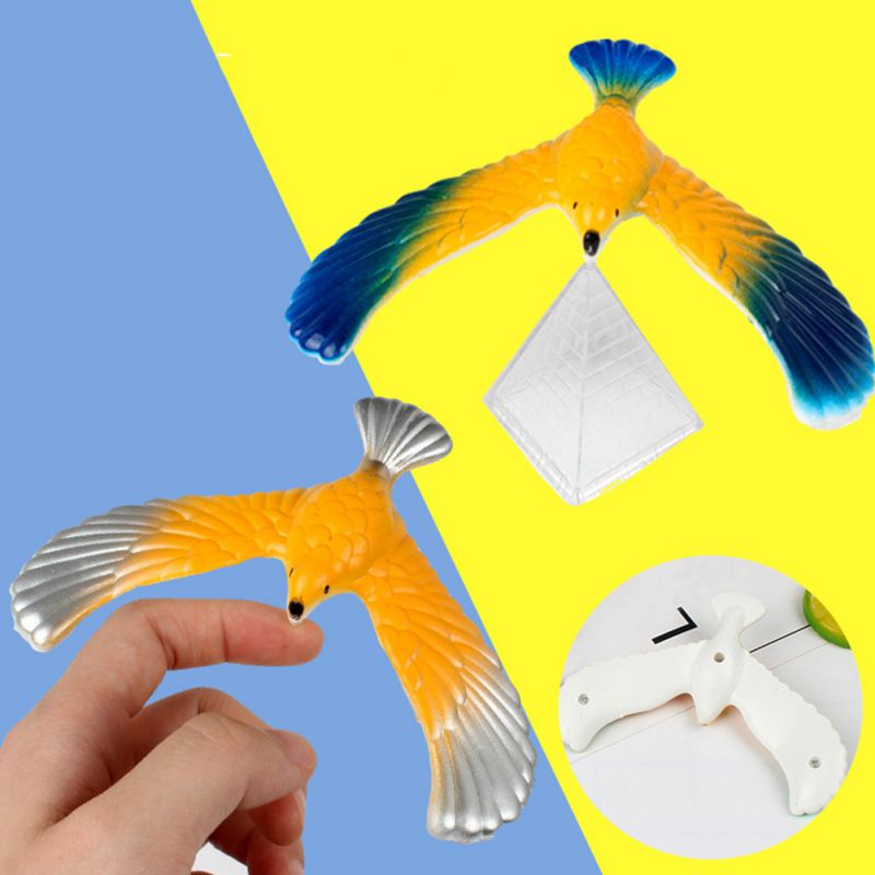 Balance bird nieuwigheid speelgoed retro balance eagle kind volwassen educatief speelgoed puzzel zwaartekracht vogel tuimelaar speelgoed