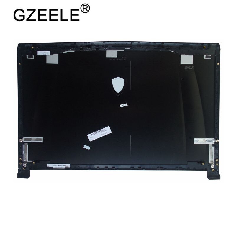GZEELE FOR MSI GP72 GL72 GP72VR GL72M MS-1793 laptop 17" metal material laptop Top Case Base lcd back Bezel Cover black: A SHELL