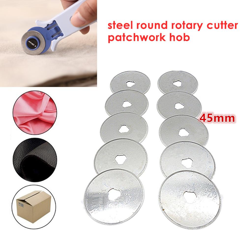 5 Stks/set 2 Stks/set 45 Mm Rotary Cutter 45 Mm Stof Papier Circular Cut Blade Patchwork Lederen Gereedschap Craft Cutter accessoires