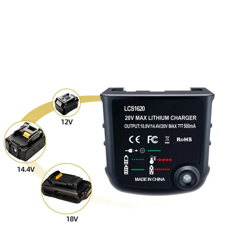 Li-Ion Batterie Ladegerät Für Black & Decker Li-Ion 10,8 V 14,4 V 20 V Serise LBXR20 LB20 LBX20 LBX4020 Elektrische bohrer Schraubendreher Werkzeug