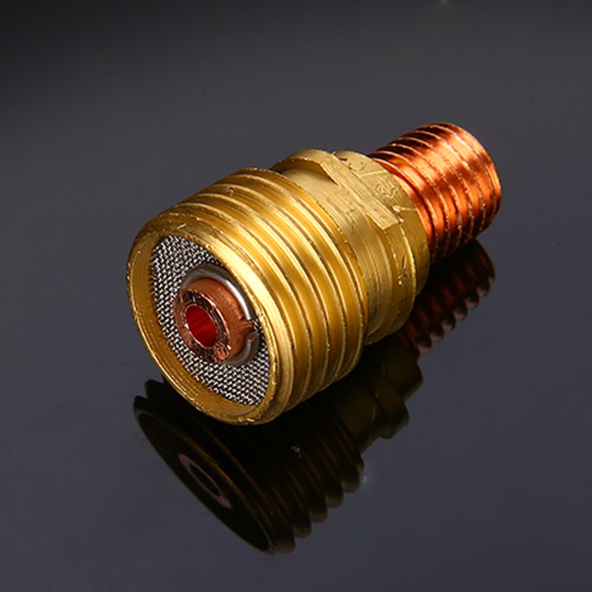 7pcs/set #12 Pyrex Glass Cup Kit Stubby Collets Body Gas Lens TIG Welding Torch For WP-9/ 20/ 25 Mayitr Welding Accessories