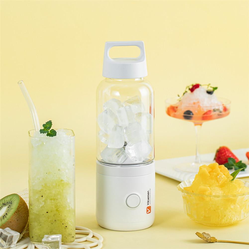 Electric Juicer 500ml Portable Smoothie Blender Mini USB Mixer Electric Juicer Charging Vitamer Fruit Juicer