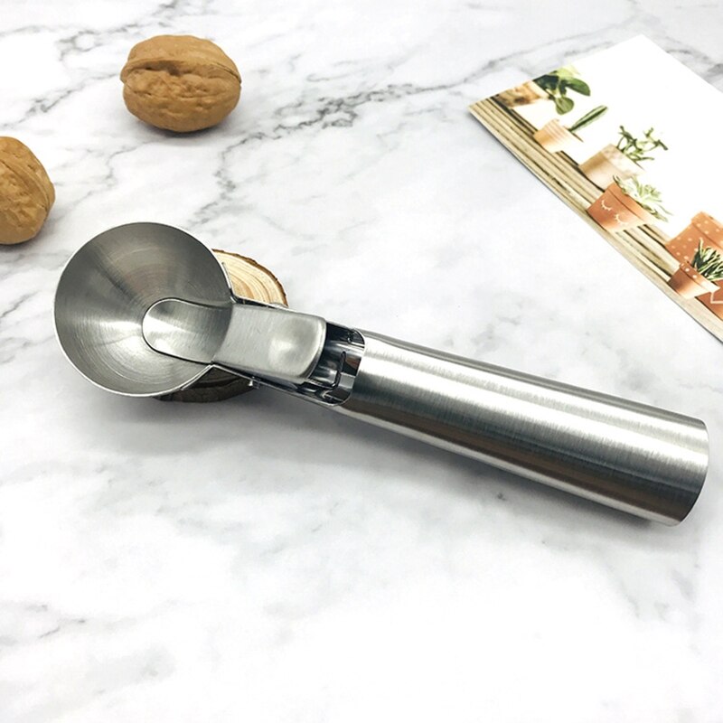 Ijs Scoopers Ijs Lepels Aardappelpuree Watermeloen Lepel Ijshockey Machine Elastische Bal Graver Ijs Scoopers