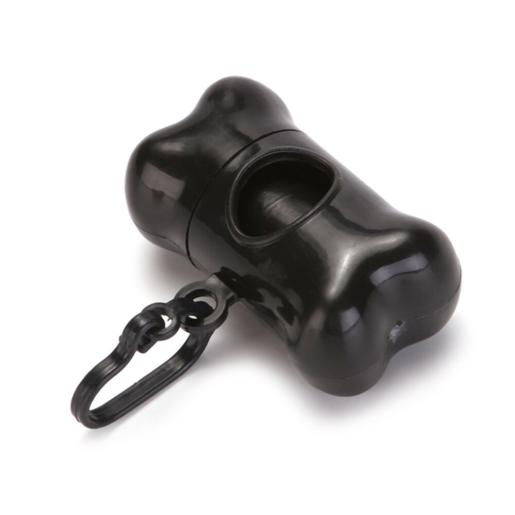 Dog Waste Bag Holder Garbage Bag Dispenser Carrier Case Cleaning Dog Supplies Pet Products Dog Garbage Bag Dispenser: Black