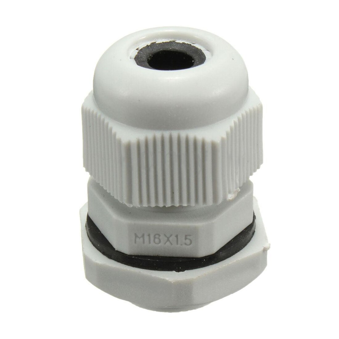 5X 16mm Cable Gland Compression Gland M16 Waterproof IP68 White Pack: Default Title