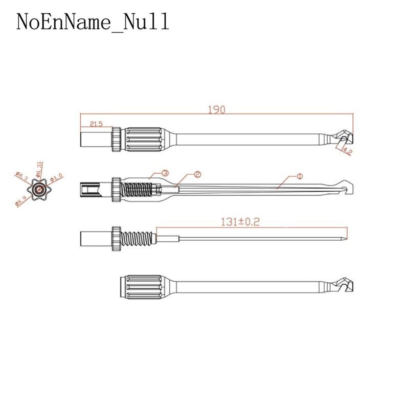 2 Automotive Test Lead Kit Power Probe Clip Hook 4mm Banana Tool Puncture Wire Multimeter Test Stick