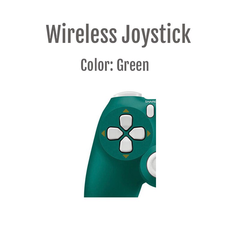 Controlador inalámbrico para PS4, Gamepad Bluetooth 4.0 para ps4, Joystick de control remoto Ps4, nueva barra de luces de actualización: Green