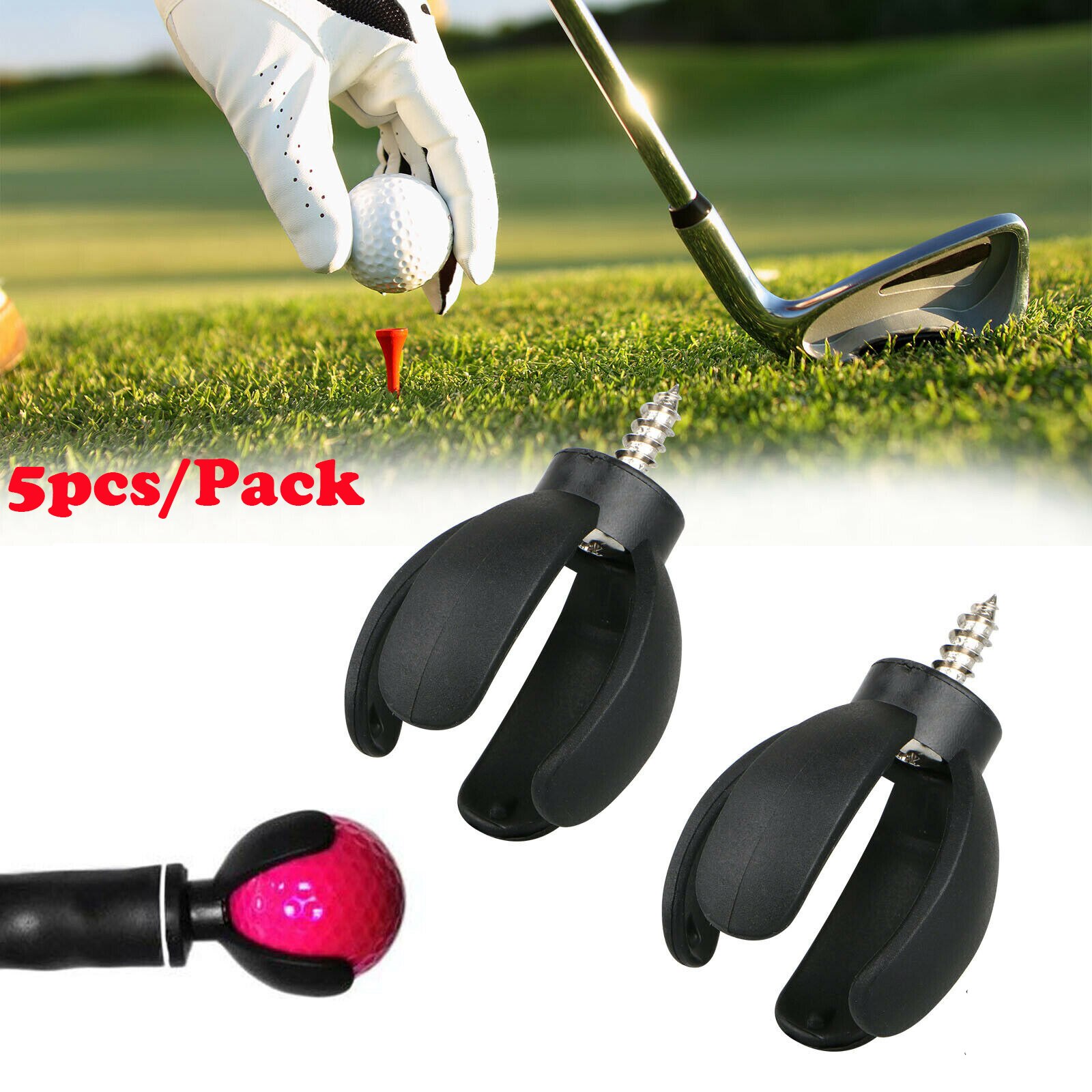 5 Pieces / Pack Golf Retriever Ball Pickup Tool Su... – Grandado