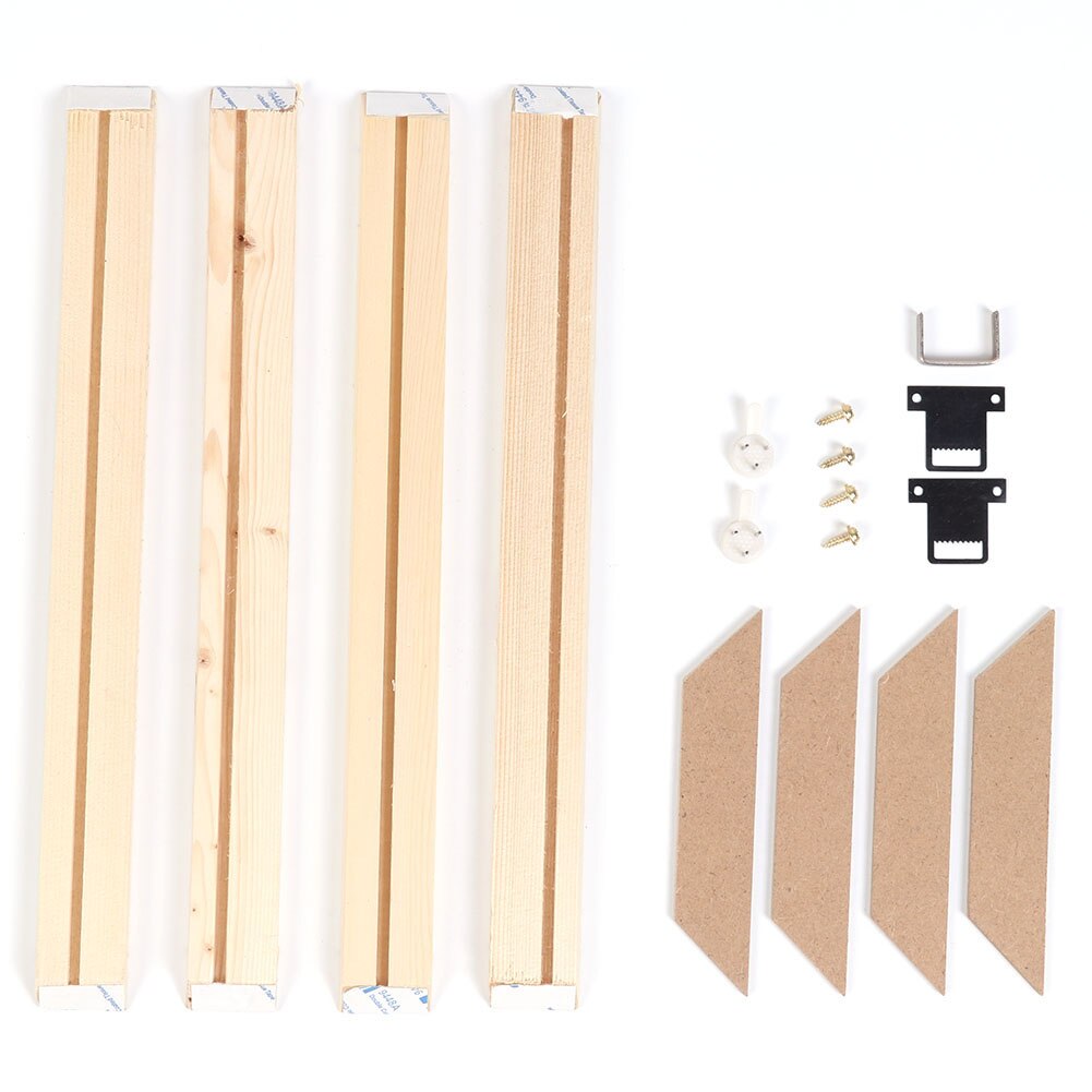 Natural Wood Frame For Canvas Painting Picture Factory Provide DIY Wall Photo Frame Poster Frame Wall Canvas Painting Cadre: 30x30cm