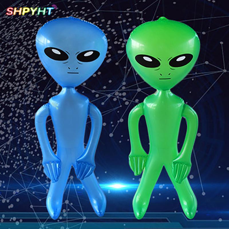 1pc PVC Inflatable Alien Model Movable Props Halloween Style Model Party Supplies Inflatable Model For Festival Bar Halloween