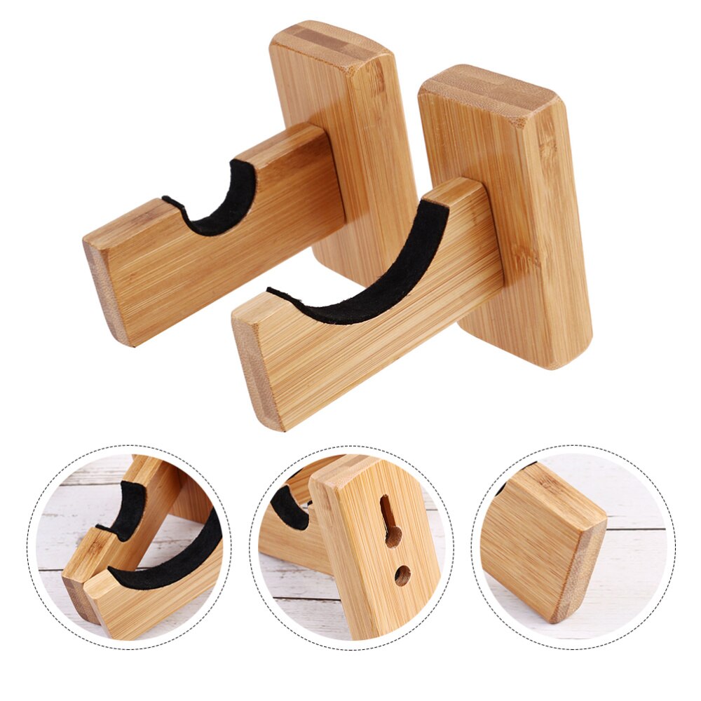 2 Pair Baseball Bat Display Durable Practical Baseball Bat Wall Mounts Baseball Bat Holder for Home