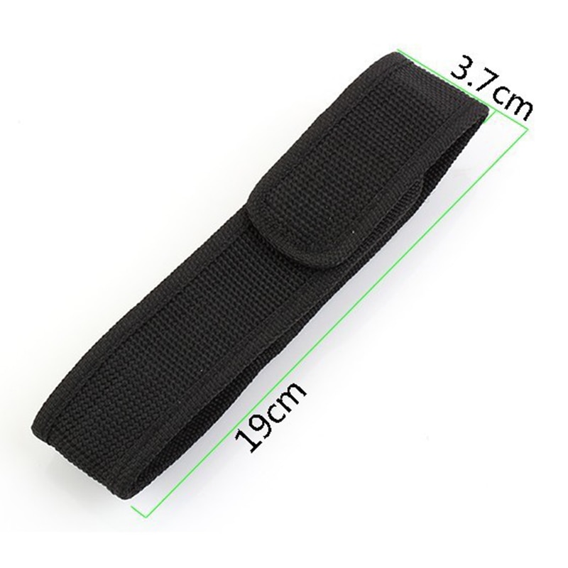 Housse de lampe de poche LED Portable lampe de poche universelle étui housse en tissu pour lampe de poche torche