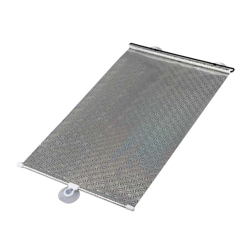 Windshield Car Window Sunshade Curtain Portable Auto Sun Visor Vehicle Auto Parts Retractable Durable PVC: Laser 40 125
