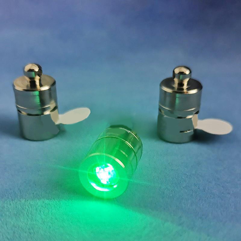 Mini LED DIY Small Light Bulb Illuminated Decorative Button Light Bead Mini Electronic Light Small Colored Light Model Light: MINT GREEN