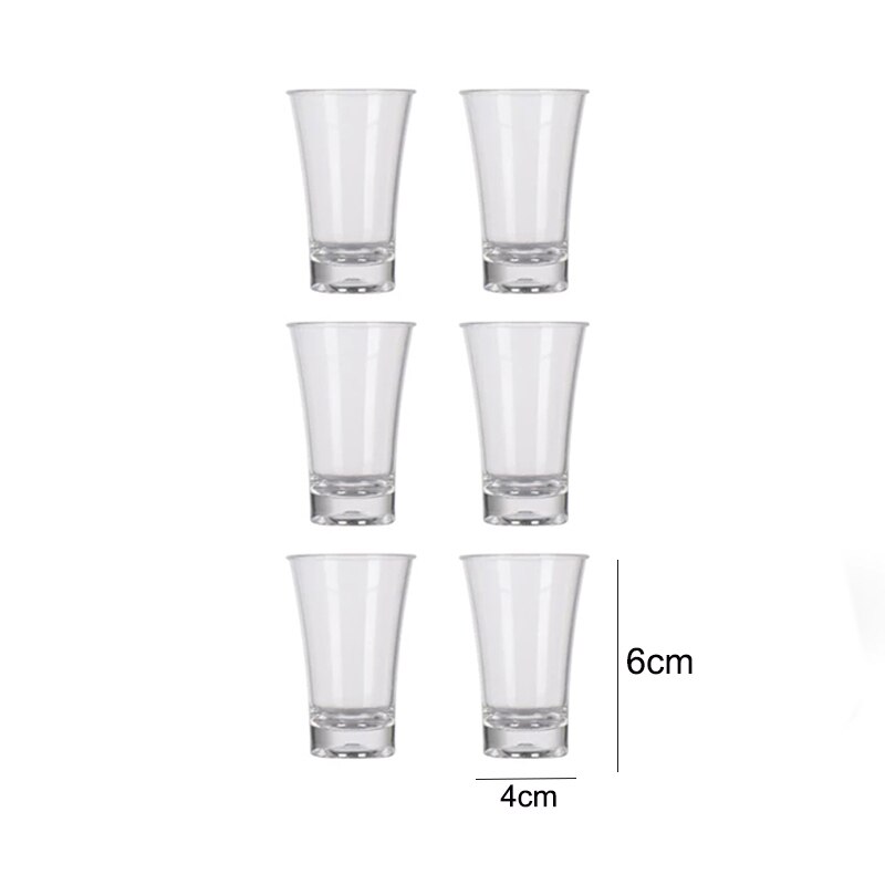 6 shots glass spill dispenser vin whisky øl vin brennevin dispenser bar tilbehør fest spill drikke verktøy glass dispenser: 6 akryl kopper