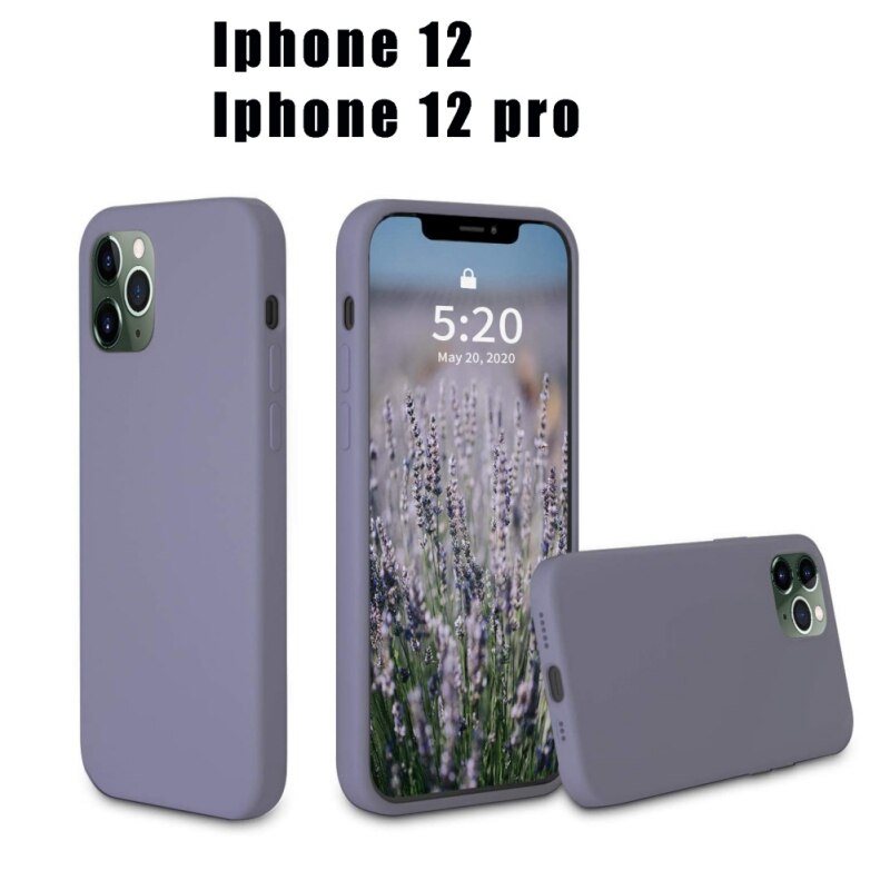 Siliconen Case Compatibel Met Iphone 12 Mini Iphone 12 Iphone 12 Pro Iphone 12 Pro Max: B