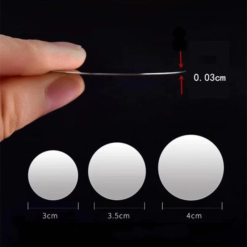 1/5/10 pces placa de metal adesivo disco ferro folha para ímã suporte do telefone móvel para magnético do carro suporte do telefone suportes não ímã