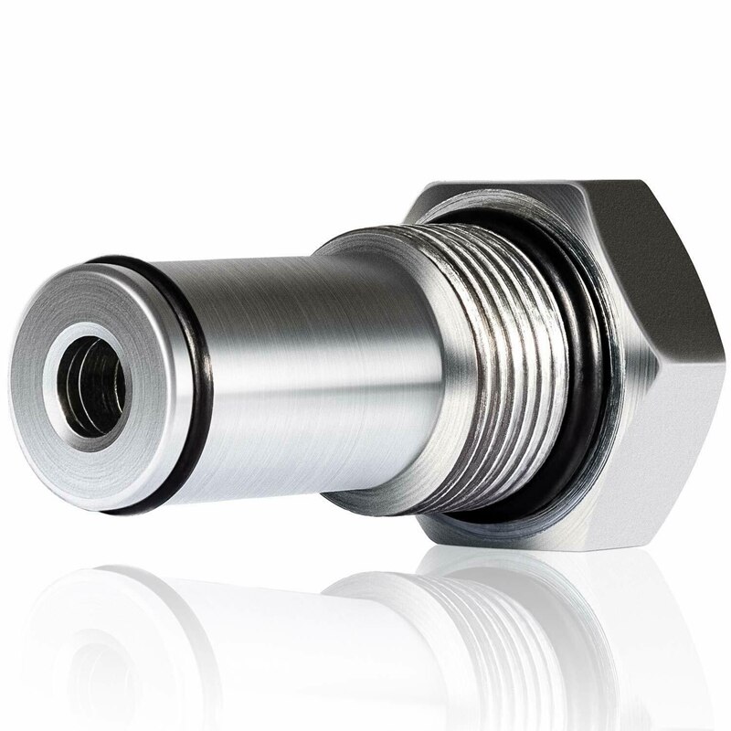 3Pcs Air Test Fitting Tool & Oil Rail Adapter Leak Test Kit for Ford 6.0L Powerstroke