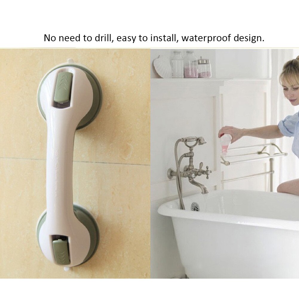 With Suction Cup Easy Grip Bathroom For Shower Home Multifunction Wall Mounted Safety Hotel Bathtub Balance Assist Bar Durable